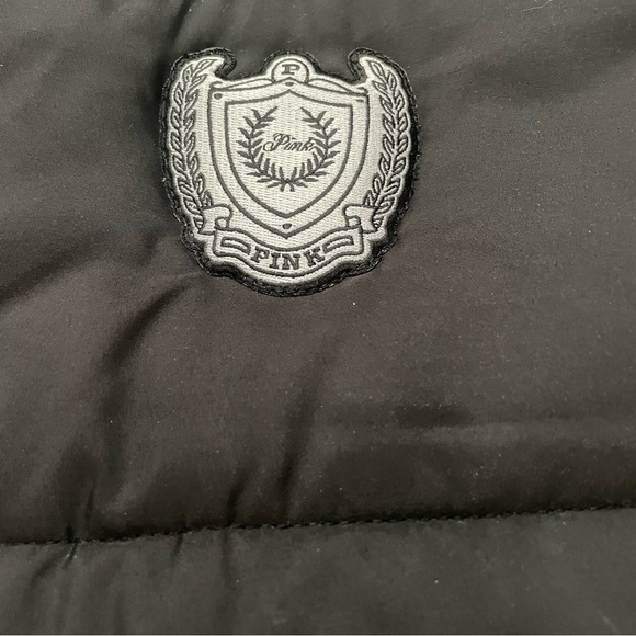 PINK Victoria's Secret Black Puffer Tote Bag - Picture 4 of 7